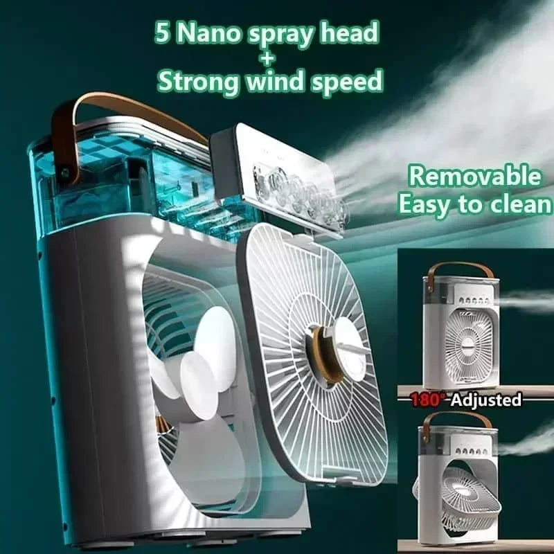 Portable Mini Air Cooler Humidifier